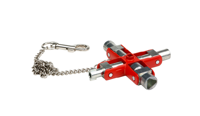 Wurth Universele schakelkastsleutel - SLTL-SCHAKELKAST-UNI-9IN1-96X92MM - 071516 23 961    1