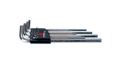 Wurth Set inbussleutels, lang, in schuifhouder, 9-delig - HAAKSE STIFTSLEUTEL SET, 9-T - 071531 120064    1