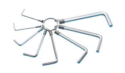 Wurth Set inbussleutels aan ring 8-delig - HAAKSE STIFTSLEUTEL SET, 8-TLG - 071531 55 090    1