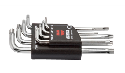 Wurth Set Torxsleutels in schuifhouder - HOEKSCHROEVENDRAAIERSET, TX, 8-TLG - 071536 100064   10