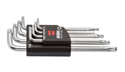 Wurth Set Torxsleutels met kogelkop in schuifhouder - HOEKSCHROEVENDRAAIERSET, TX, 8-T - 071537 100064   10