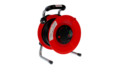 Wurth Kunststof kabelhaspel, rubberen kabel H05RR-F - KABELHASPEL 25M. RUBBER      1,5 - 077425 050961    1