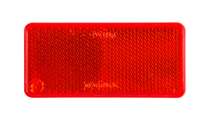 Wurth Vierkante reflector, zelfklevend - REFLECT RECHTH.ZELFKL.94X44MMROOD - 081221 1  005   10