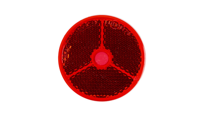 Wurth Ronde reflector, zelfklevend - REFLECT RD ZELFKL.57X60MM ROOD - 081230 1  005   10