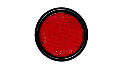 Wurth Ronde reflector - RFLCTR-(SCHR-M5X16)-ROND-ROOD-D90MM - 081235 1  005   10
