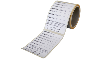 Wurth Labelsticker voor wielen en banden - BANDENLABEL ONBEDRUKT 100 STUKS - 0824010034090  100