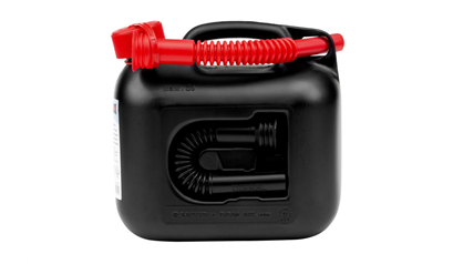Wurth Brandstofjerrycan 5 liter - JERRYCAN-BRANDSTOF-ZW-5L-2TUITJES - 0824010067961    1