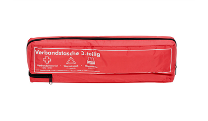 Wurth Verbandtas 3-delig, onbedrukt - VERBANDTAS-ONBEDR-ROOD-3DLG - 0824403020090   10