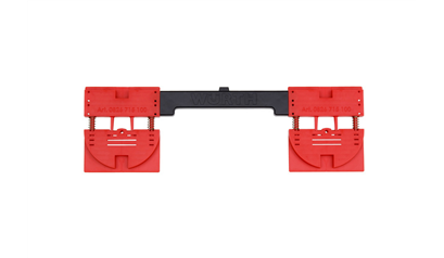 Wurth Kentekenplaathouderclip met snelle bevestiging - SNELWISSELBARE KENTEKENPLAATHHO - 0826715100090    2