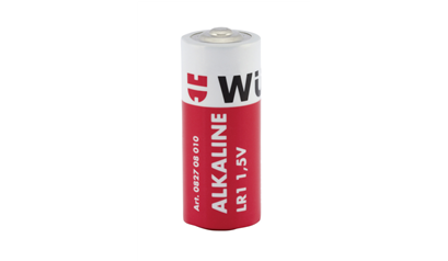 Wurth Alkaline-batterij LR1, 1,5 V - BATT-ALKALI-LR1-1.5V - 082708 010961  100