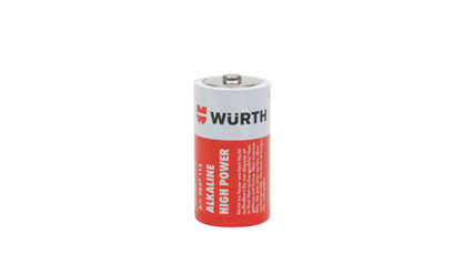 Wurth Alkaline batterij High Power - BATT-ALKALINE C-BABY-LR14-1,5V - 0827113   961   10