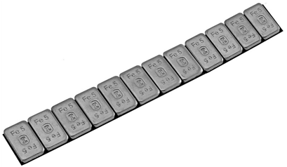 Wurth Stalen plakgewicht voor personenauto's - BAW-K97-ECO-FE-ADH-(ZN)-W19XH3,5MM-60G - 083014 412961  100