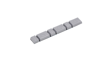 Wurth Zinken plakgewicht voor afsnijden - PLAKGEWICHT-ZINK-B19X3,8MM-12X5G - 083014 700061  100