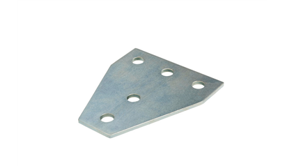 Wurth VARIFIX vlakke verbinder, T-vorm, 5 ronde gaten - FLCON-T-PRFL41-5RDHO - 0862006023961   20