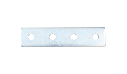 Wurth VARIFIX vlakke verbinder, recht, 4 ronde gaten - FLCON-PRFL41-4RDHO - 0862006063961   10