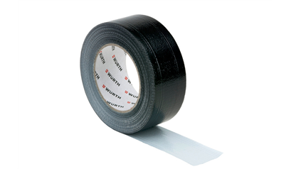 Wurth Tape van polyesterweefsel - DUCT TAPE ALLROUND ZWART 50MMX50M - 0874100202961    1