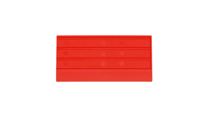 Wurth Blanco label met groeven, bebording - LBL-GRVD-RED - 0877100007061   25