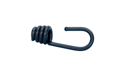 Wurth Spiraalhaak voor expanderkabel - HOK-SPIRAL-(PLA-COAT)-BLACK-D10MM - 0880160012005  100