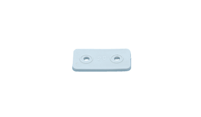 Wurth Klinknagelonderlegplaatje afstand openingen 20 mm - AY-UNDERLAY-RIV-PLA-(HOCENTD - 0880204020005   25