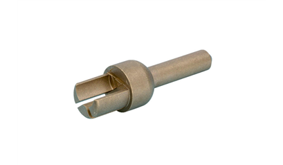 Wurth Adapter boven voor ronde profielen - ADAPT-TOP-BRS-LONG-D34MM - 0880500342061    2