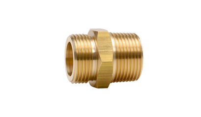 Wurth Dubbele nippel, messing - VERLOOPSTUK  MS G1 INCH X R1 INCH - 0886000453005   10