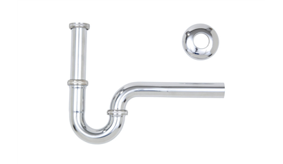 Wurth Buissifon lang, verchroomd - DRNWB-(CR)-PIPESIPH-LONG-5/4INX32MM - 0888800608090    1