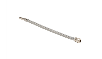Wurth Flexibele slang 3/8 krimp x 10-mm steun - FLEXSTLPIP 3/8ININV.X10MM TUBEFITT.L50 - 0888902021061    5