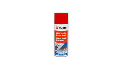 Wurth Hoogvaste sproeilijm Plus - SPROEILIJM-STERK-PLUS-400ML - 0890100064063    1