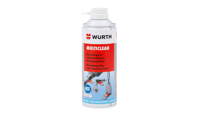 Wurth Reinigingsvloeistof Multiclean - MULTICLEAN  NSF  400 ML - 08901096  067   12