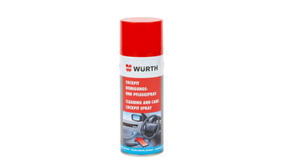 Wurth Cockpitreinigings- en onderhoudsspray - REINIGINGS EN ONDERHOUDSSPRAY 400ML - 08902221  067   24