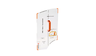 Wurth Steenslagreparatiesjabloon - ZICHT TEMPLATE RUITREPARATIE L500XW290XH - 0891670   961    1