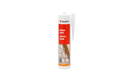 Wurth Schildersacryl - SCHILDERSACRYL  ZWART  310 ML - 08921614  812   24
