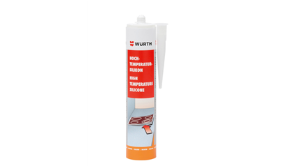 Wurth Hittebestendige siliconenkit - SILICONEN HOGE TEMP. BRUIN/ROOD 310 ML - 0892330   067   12