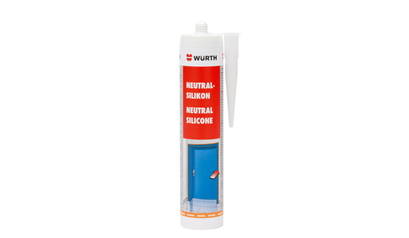 Wurth Neutrale siliconen, gekleurd - SILICONEN NEUTR. OXIM  WIT 310 ML - 08925302  067   24