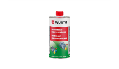 Wurth Multigrade compressorolie Pro - COMPOIL-MULTIGRADE-PRO-1000ML - 0892764123067    6