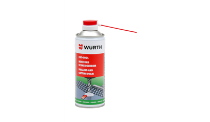 Wurth Boor- en snijschuim CUT+COOL - CUT - COOL BOOR EN SNIJSCHUIM 400 ML - 0893050007067    6