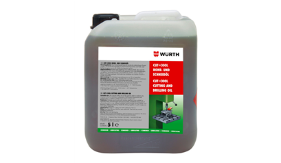 Wurth CUT+COOL boor- en snijolie - CUT EN COOL BOOR-SNIJOLIE      5  L - 08930501  067    1