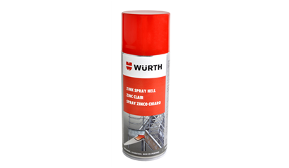 Wurth Zinkspray METAL-LIGHT-ZINK - ZINKSPRAY LICHT              400 ML - 0893114   063   12