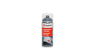 Wurth Vulprimer - PLAMUURSPRAY DONKERGRIJS 400ML - 0893211101063    1