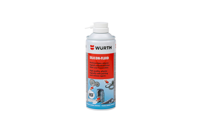 Wurth Siliconenspray, siliconenvloeistof - SILICONEN-FLUID   NSF  400ML - 0893221000067   12