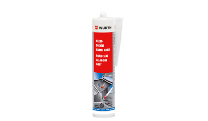 Wurth Constructielijm Kleeft en Dicht KOMBI - KLEEFT -  DICHT KOMBI GRIJS 310 ML - 0893236120067    1