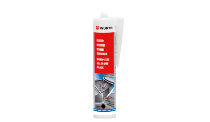 Wurth Constructielijm Kleeft en Dicht KOMBI - KLEEFT - DICHT KOMBI ZWART 310 ML - 0893236130067   12