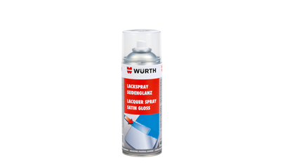 Wurth Lakspray, alle effen kleuren, zijdeglans - LAKSPRAY ALLE KLEUREN ZIJDEGLANS 400M - 0893330   067   12