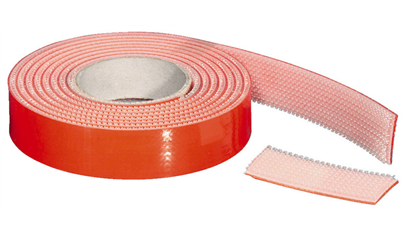 Wurth Klittenband, zelfklevend, paddenstoelvormig - DUOTEC KLITTENB ZWART 25MM 3M. ROL - 0894808   090    1
