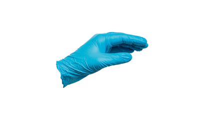 Wurth Wegwerphandschoen Nitril Blauw poedervrij - NITRIL HANDSCHOEN BLAUW MT M - ONGEP - 0899470381961  100