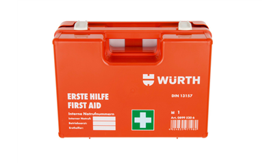Wurth Verbandkoffer, DIN 13157 - EHBO KOFFER-DIN13157-BOX - 08995206  061    1