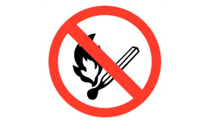 Wurth Vuur, open vlam en roken verboden - VUUR, OPEN VLAM EN ROKEN VERBODEN - 0899604002990    5