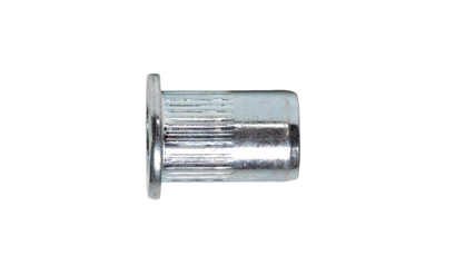Wurth Aluminium, platbolkop, gekartelde schacht - BLINDKLINKMOER-ALU(0,5-3,0)10,9X17,5 - 09482008  005  100
