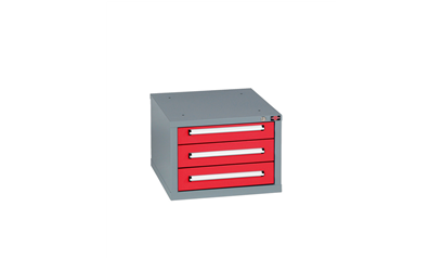 Wurth Ladekast Typ UK 3 - LDNKAST-UK3-KLEIN-RAL3020 - 0957321030090    1