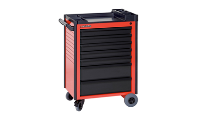 Wurth TOOLsystem C werkplaatstrolley - C7  KUNSTSTOFFEN TOP RAL 3020 - 0962615700961    1